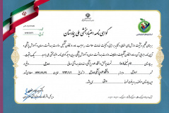 گواهی حاکمیت بالینی سال ۹۳