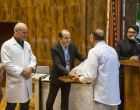 تجلیل از زحمات و خدمات دکتر سبزواری ، فوق تخصص بیماریهای کلیه ، فشار خون و پیوند