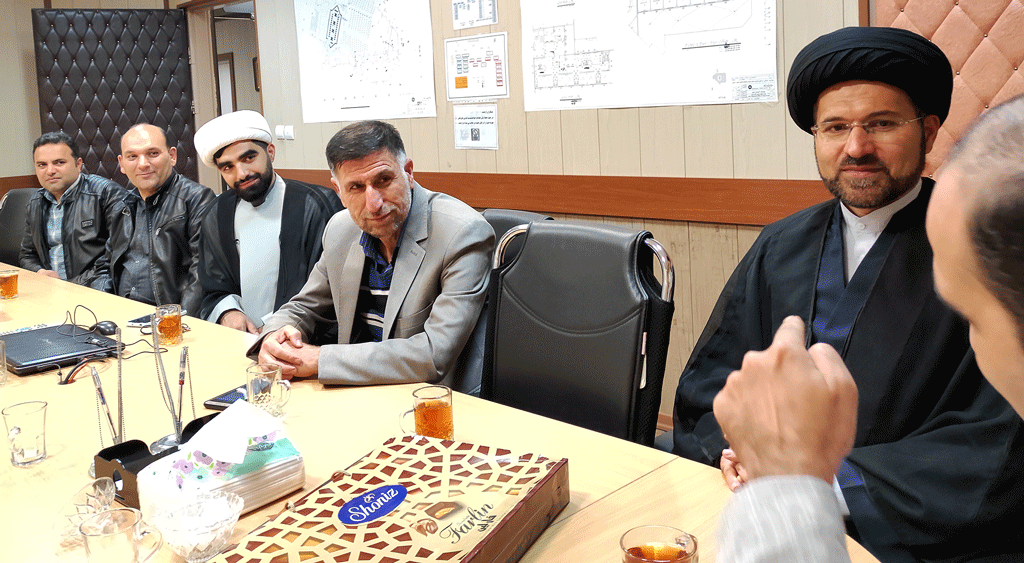 دیدار مسئول نهاد نمایندگی مقام معظم رهبری در دانشگاه علوم پزشکی اردبیل با رئیس بیمارستان امام خمینی(ره) اردبیل