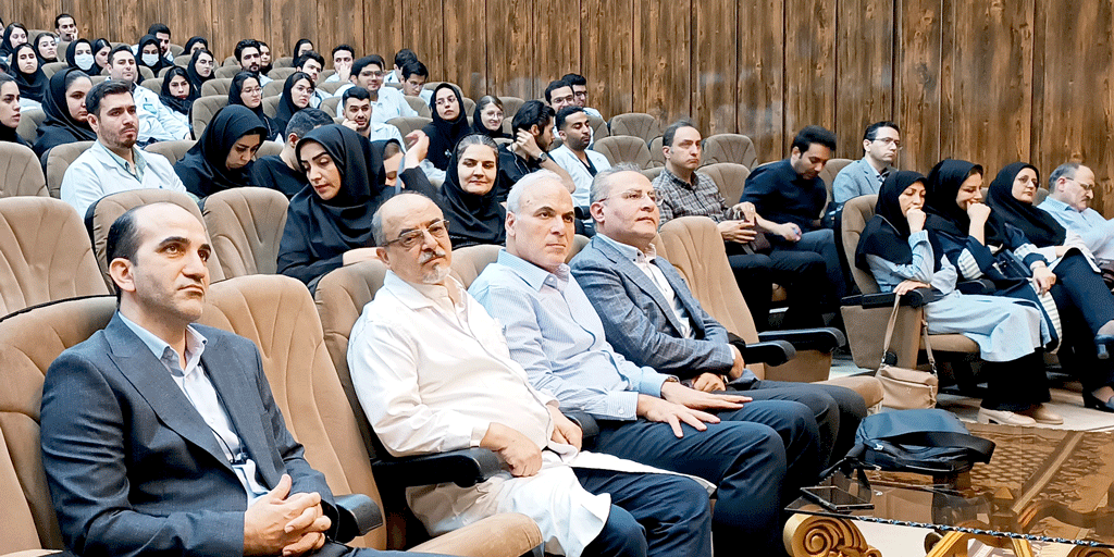 آیین معارفه مدیر گروه قلب دانشگاه