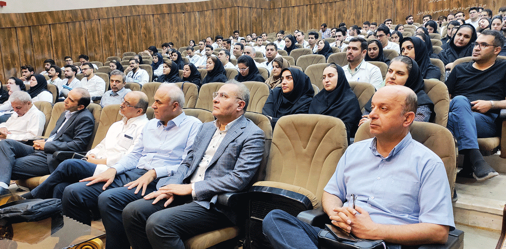 آیین معارفه مدیر گروه قلب دانشگاه