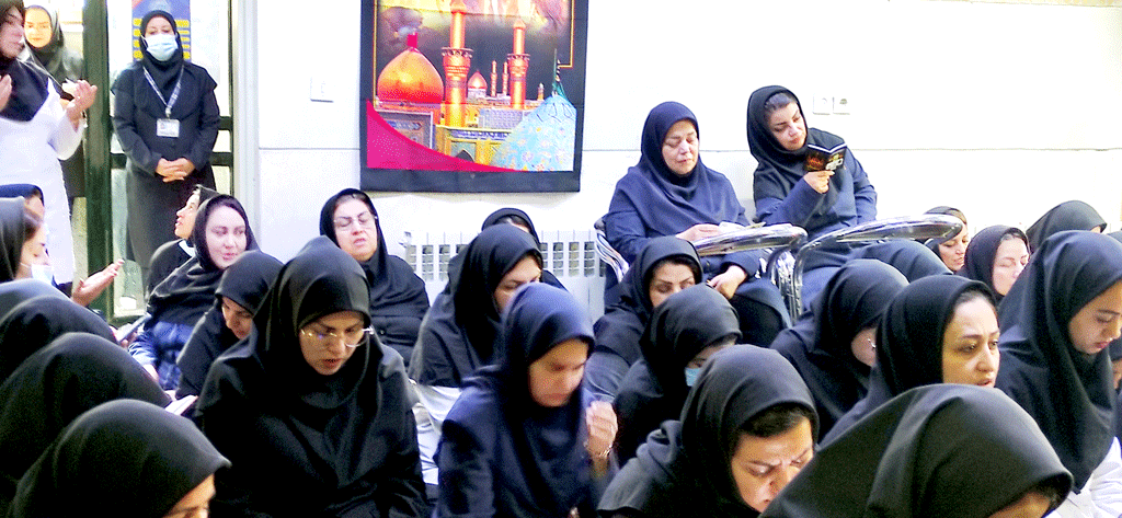 مراسم عزاداری و قرائت دعای پرفیض زیارت عاشورا بمناسبت اربعین حسینی
