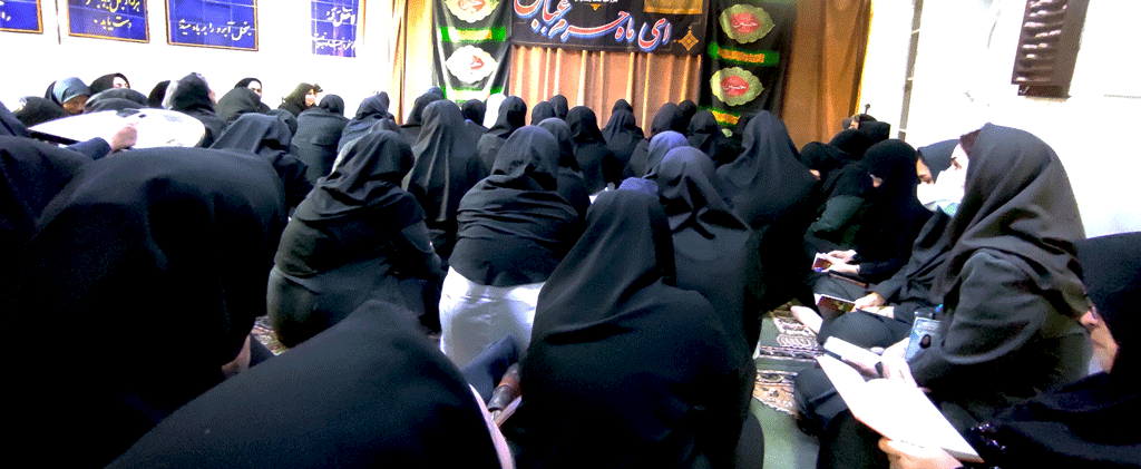 مراسم عزاداری و قرائت دعای پرفیض زیارت عاشورا بمناسبت اربعین حسینی