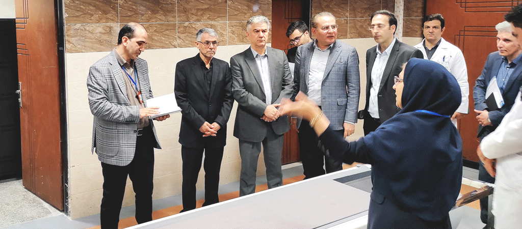 بازدید معاون وزیر بهداشت از بیمارستان
