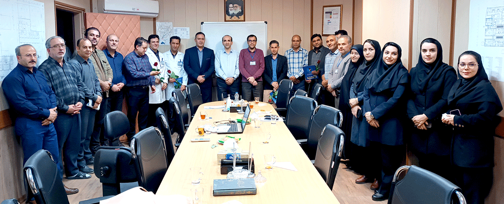 آیین تکریم و معارفه رئیس امور مالی و مدیر خدمات پرستاری بیمارستان