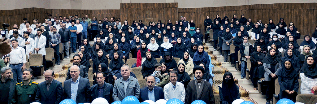 برگزاری مراسم گرامیداشت روز پرستار در بیمارستان