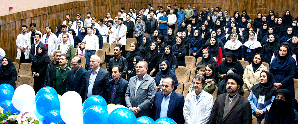 برگزاری مراسم گرامیداشت روز پرستار در بیمارستان