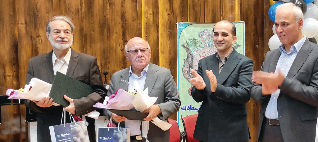 تجلیل از سه پزشک پیشکسوت متخصص داخلی استان