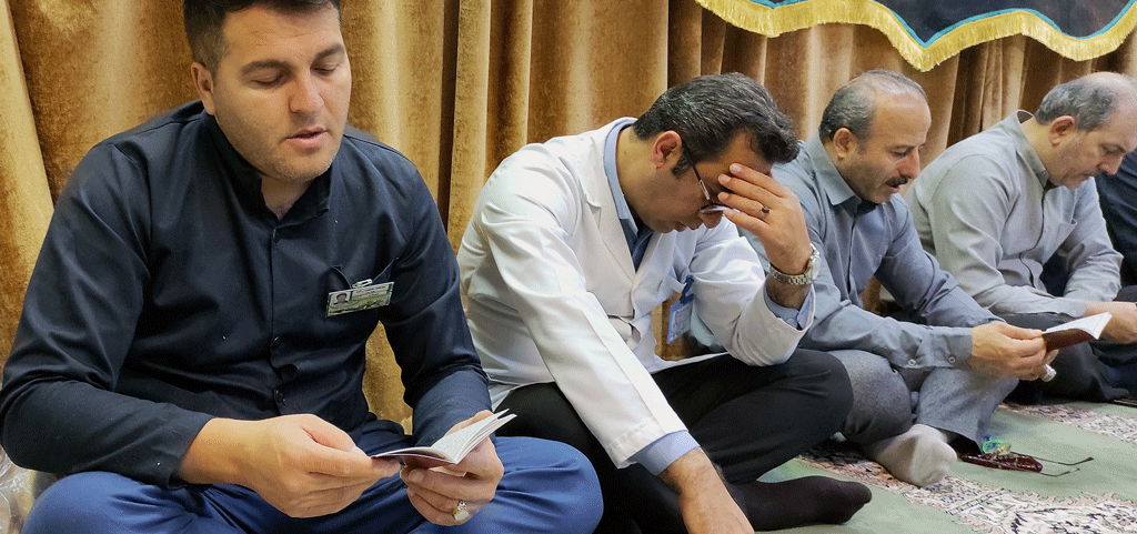 برگزاری مراسم عزاداری و قرائت دعای پرفیض زیارت عاشورا در سالروز شهادت حضرت فاطمه زهرا(س)