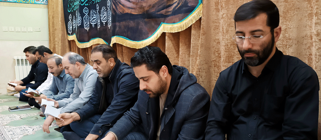 برگزاری مراسم عزاداری و قرائت دعای پرفیض زیارت عاشورا در سالروز شهادت حضرت فاطمه زهرا(س)