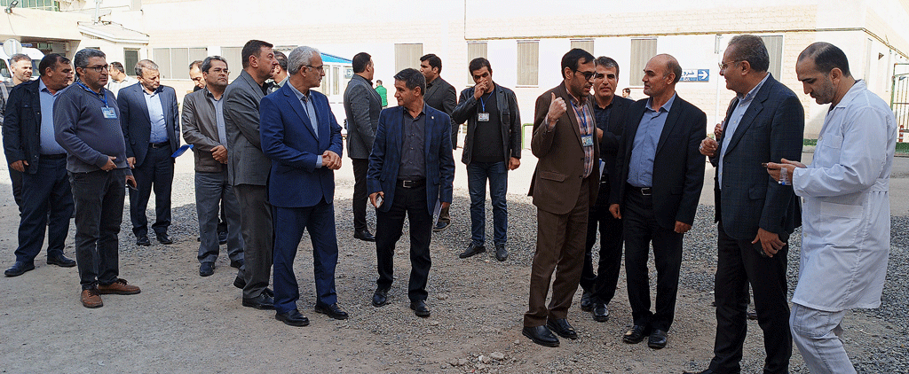 بازدید مدیرکل دیوان محاسبات استان از پروژه های عمرانی بیمارستان