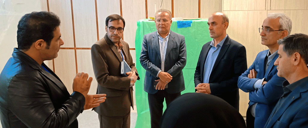 بازدید مدیرکل دیوان محاسبات استان از پروژه های عمرانی بیمارستان