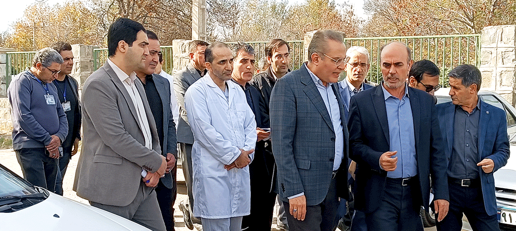بازدید مدیرکل دیوان محاسبات استان از پروژه های عمرانی بیمارستان