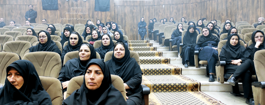 برگزاری مراسم سوگواری شهادت حضرت فاطمه زهرا(س) در سالن همایش بیمارستان