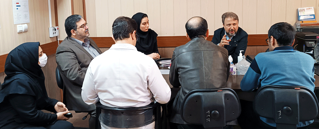 بازدید رئیس اداره گردشگری سلامت وزارت بهداشت از بیمارستان امام خمینی(ره) اردبیل