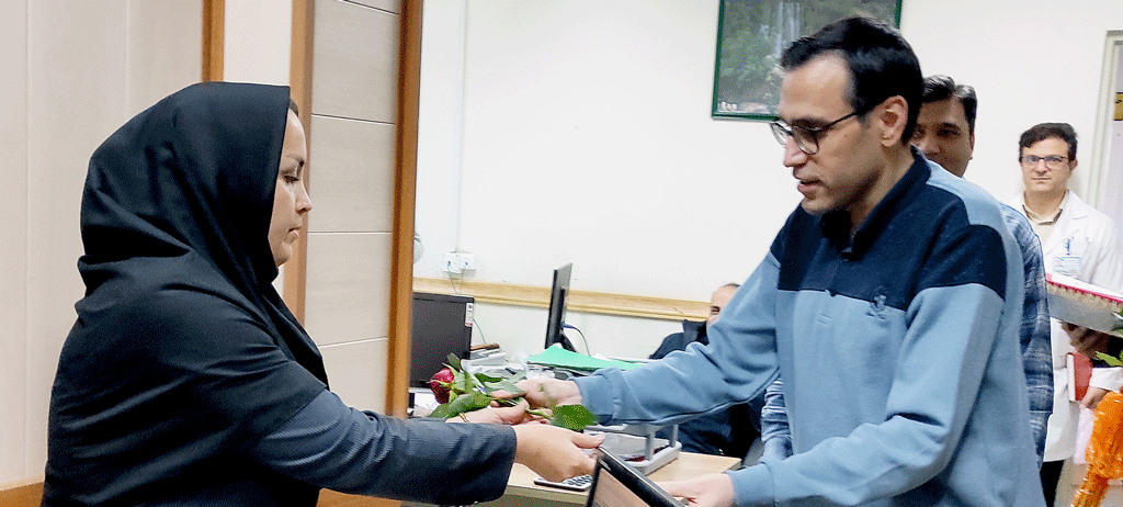 گرامیداشت روز حسابدار در بیمارستان امام خمینی(ره) اردبیل