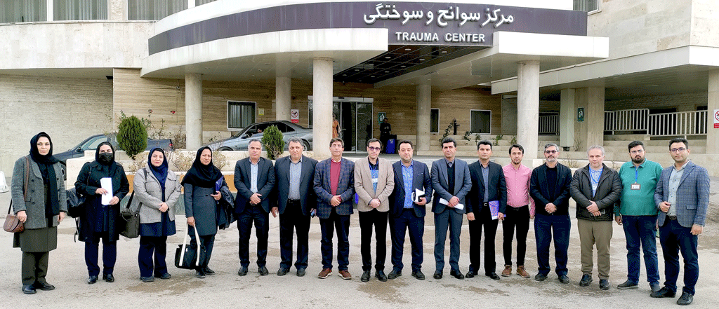 حضور تیم پایش اداره کل امور پشتیبانی و رفاهی وزارت بهداشت در بیمارستان