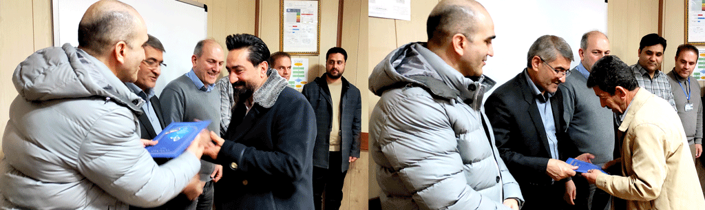 تجلیل از همکاران جانباز شاغل همزمان با روز میلاد حضرت ابوالفضل العباس (ع)