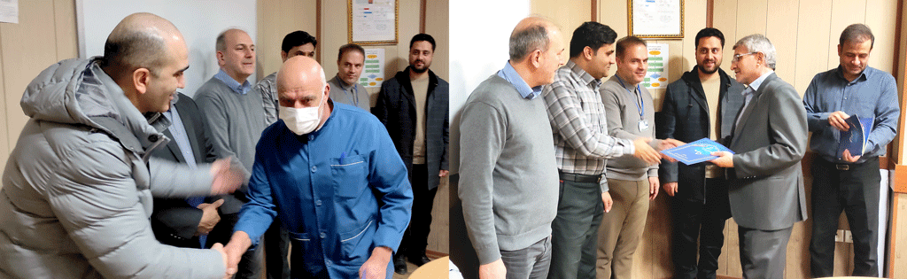 تجلیل از همکاران جانباز شاغل همزمان با روز میلاد حضرت ابوالفضل العباس (ع)
