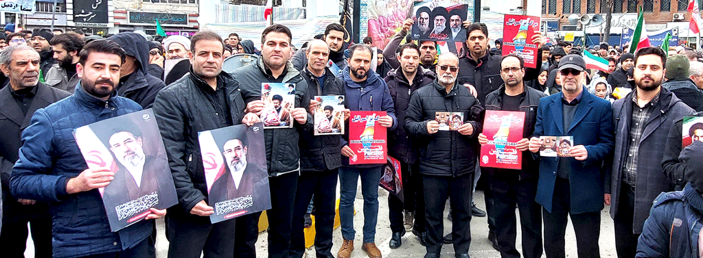 حضور پرشور کارکنان بیمارستان در راهپیمائی روز جهانی قدس