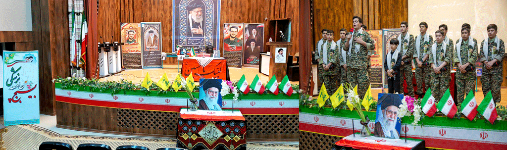 برگزاری مراسم اربعین امام شهید و یادبود هفتم شهید جنگ رمضان شهید هادی بابایی