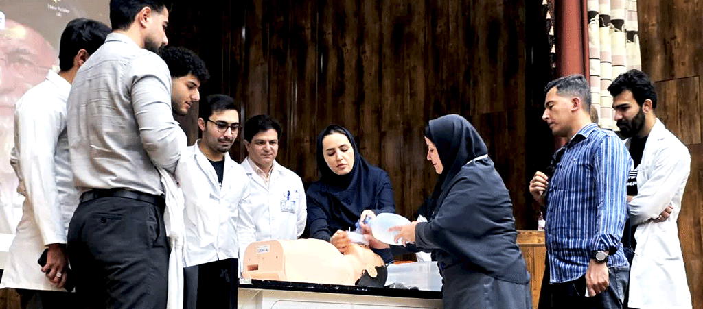 برگزاری کارگاه احیای قلبی ،ریوی پایه در بیمارستان امام خمینی(ره) اردبیل