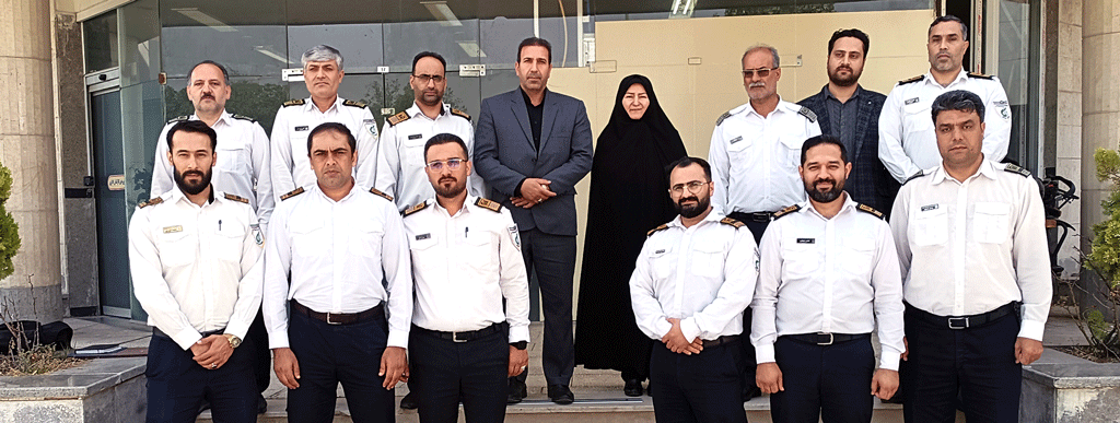 تجلیل از کادر حراست و حفاظت فیزیکی بیمارستان امام خمینی(ره) اردبیل