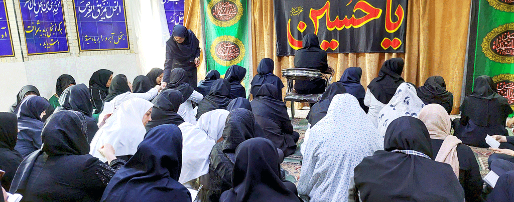برگزاری مراسم پرفیض دعای زیارت عاشورا و عزاداری بمناسبت ایام سوگواری محرم و صفر
