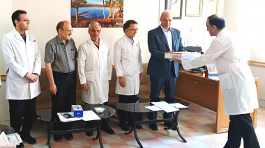 گرامیداشت روز پزشک در بیمارستان امام خمینی(ره) اردبیل