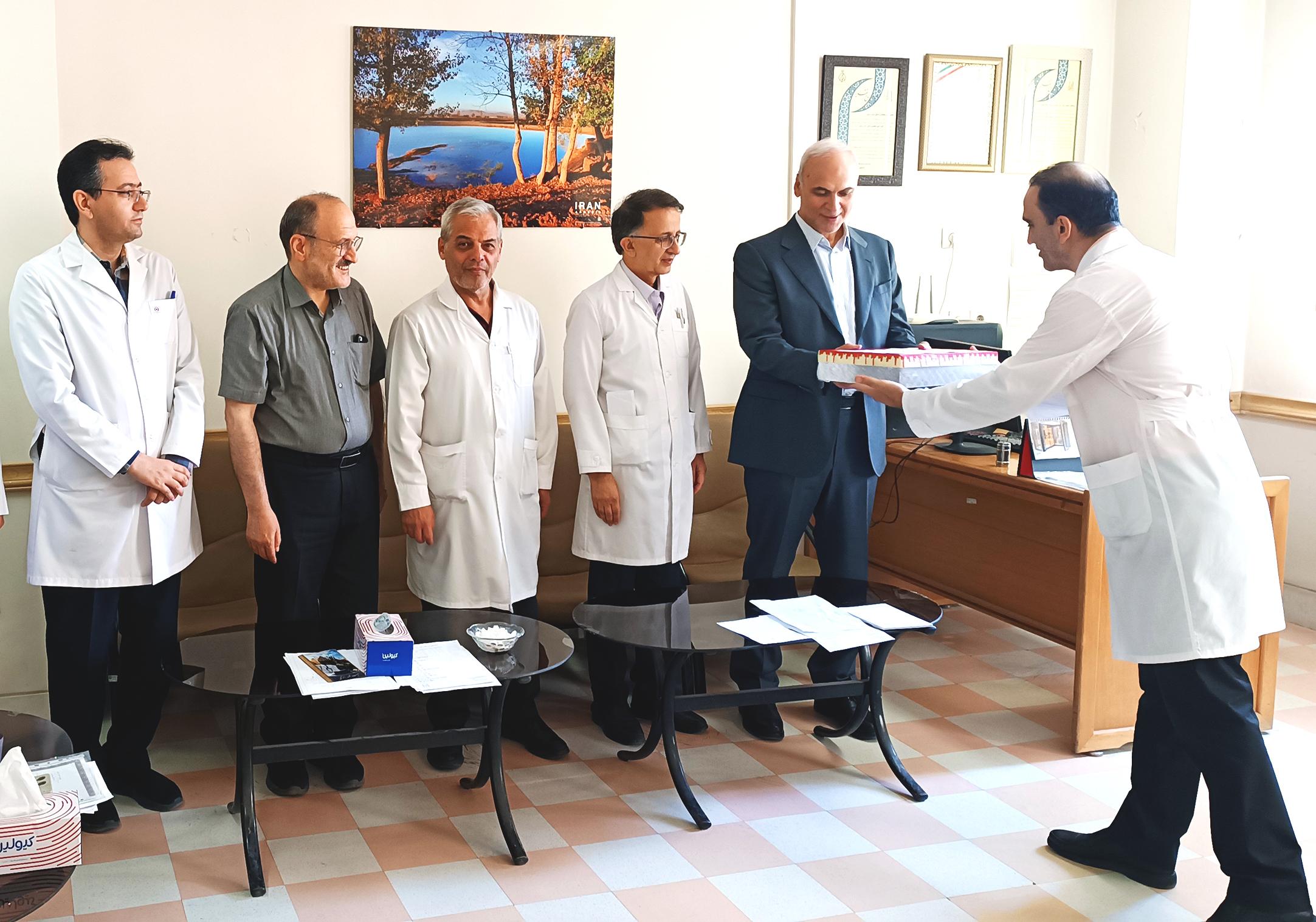گرامیداشت روز پزشک در بیمارستان امام خمینی(ره) اردبیل